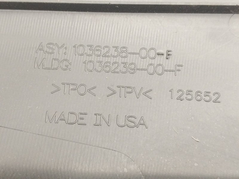 1036238 00 F ⭕ 2016-2023 Tesla Model X Front  Underhood Apron Trim Cover Right 1036238-00-F