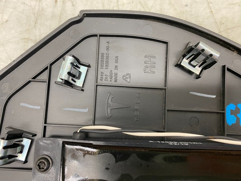 1028362 00 A ⭕ 12-20 Tesla Model S Front Right Instrument Panel Dash Side Cover 1028362-00-A