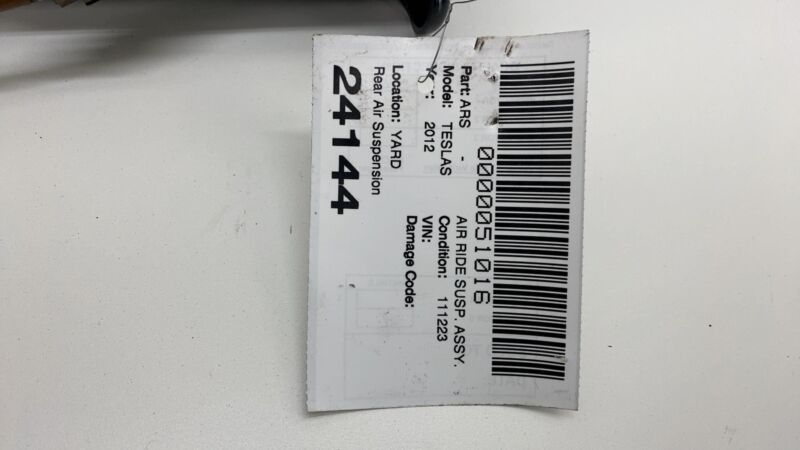 600635200C 2012-2015 Tesla Model S Rear Driver Side Air Spring Module Shock Absorber Left