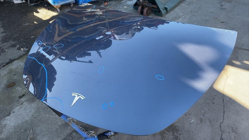 2020-2024 Tesla Model Y Front Bonnet Hood Shell Panel Assembly OEM Gray - PMNG