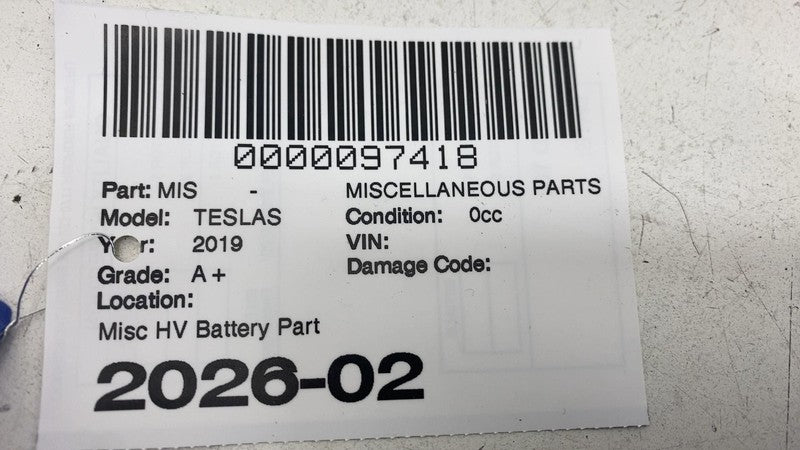 ⭕ 12-20 Model S MS Rapidmate Battery Connector Plug Wiring Harness 104