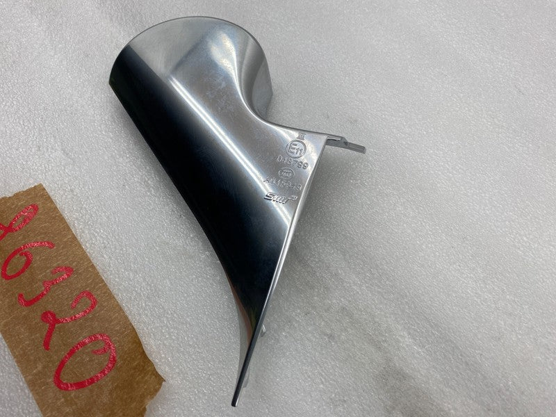 2287.3003 ⭕ 17-20 Model 3 Left Exterior Door Mirror Lower Mounting Cover Chrome 2287.3003