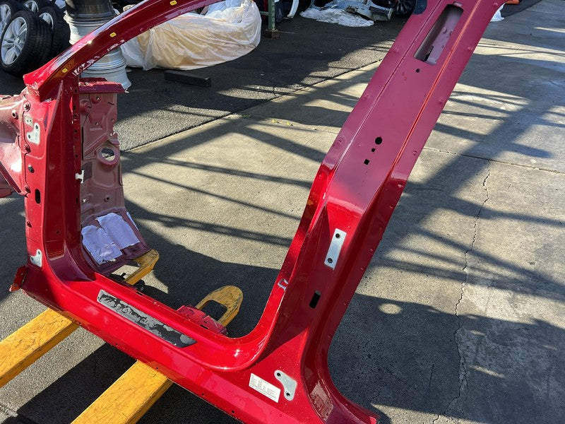2020-2023 Tesla Model Y Left Body Side A + B-Pillar Door Frame Horn LH Red PPMR