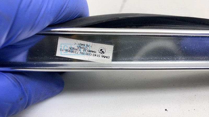 2018-2023 BMW 530e G30 Rear Weatherstrip Run Guide Channel w/ Molding 