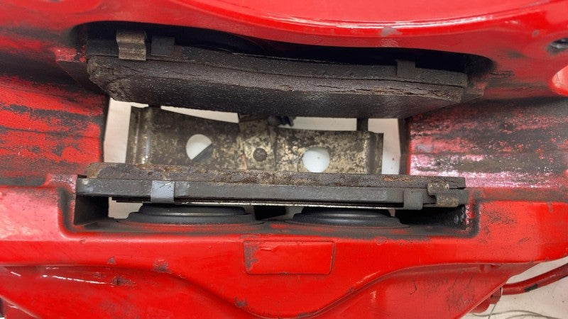 ⭕ 19-20 Model X SET of Brake Caliper Red w/ Hose Line 1078541-01-B/107