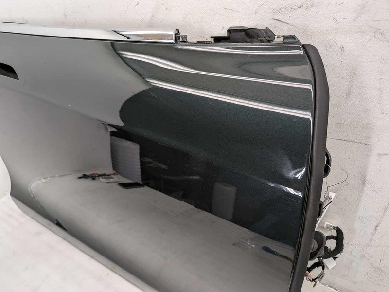 ⭕ 12-15 Tesla Model S Front Passenger Side Door Shell Panel Right Gree