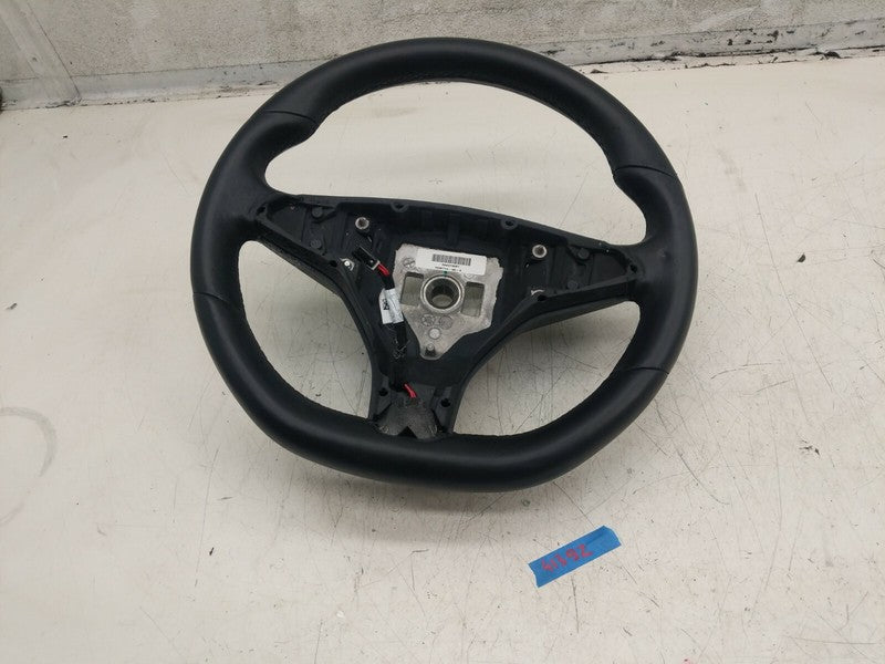 ⭕ 2012-2020 Tesla Model S X Black Heated Leather Steering Wheel 1036774-00-D OEM