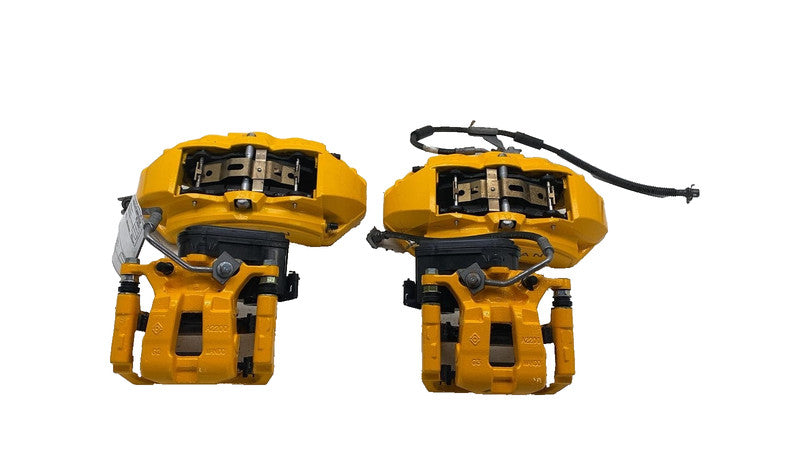 PT00000728 2022-2024 Rivian R1T R1S Adventure Set of 4 Front & Rear Brake Caliper Yellow
