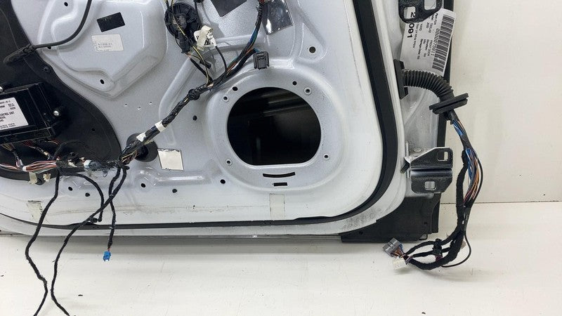 ⭕ 16-20 Model S Front Driver Side Door Shell Panel Left White PPSW 600