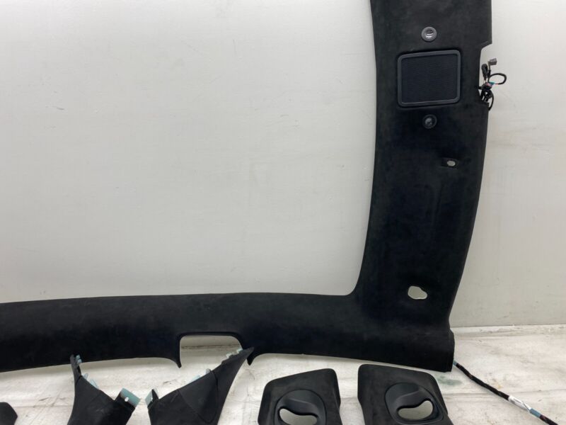 100745702C 2016-2020 Tesla Model S SET of Ceiling Headliner Sunvisor Upper A + B + C-Pillar