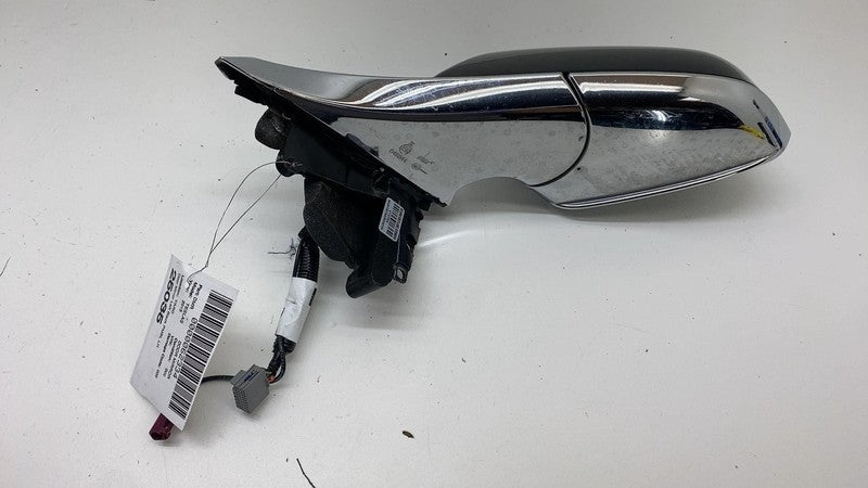 ⭕ 12-15 Model S Front Left Exterior View Door Mirror Black - PMBL 1041