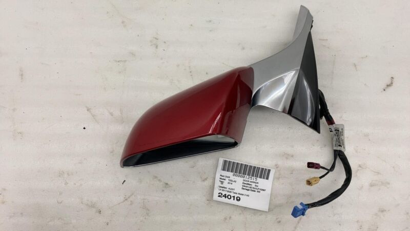 Does not apply ⭕ 2017-2020 Tesla Model 3 M3 Left Exterior Rear View Door Mirror LH Red - PPMR
