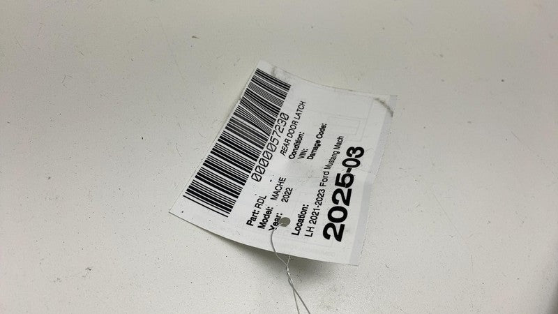LJ8BR264B53AN ⭕ 21-23 Ford Mustang Mach-E Rear Left Door Lock Latch Actuator LJ8B-R264B53-AN
