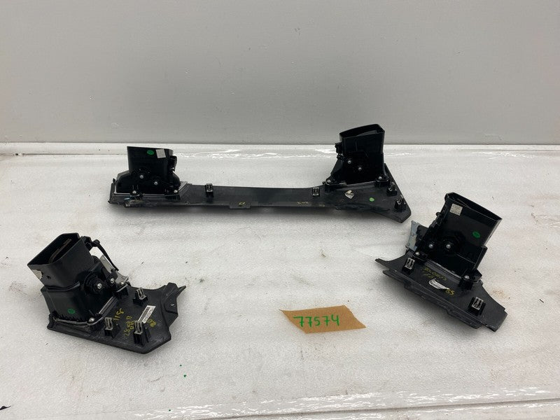 100451807F ⭕12-15 Model S SET of Dash A/C Air Vent Outlet Dashboard Trim Panel 1004518-07-F