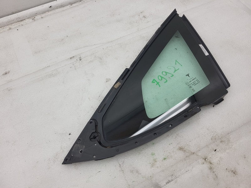 E6 43R-008010 ⭕ 12-20 Tesla Model S Rear Passenger Side Quarter Fixed Glass Right 1051821-00-E