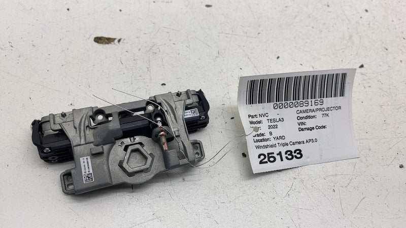 ⭕ 17-23 Tesla Model 3 Front Forward Facing Adjustable Triple Camera 11