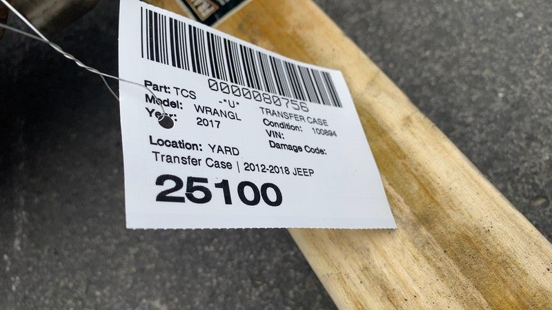 52123497AA ⭕ 2012-2018 Jeep Wrangler Transfer Case 3.6L Transfer Case Assembly 52123497AA