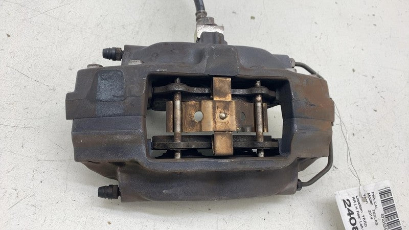 ⭕ 2012-2020 Tesla Model S MS Rear Driver Side Caliper w/ Brake Hose Li