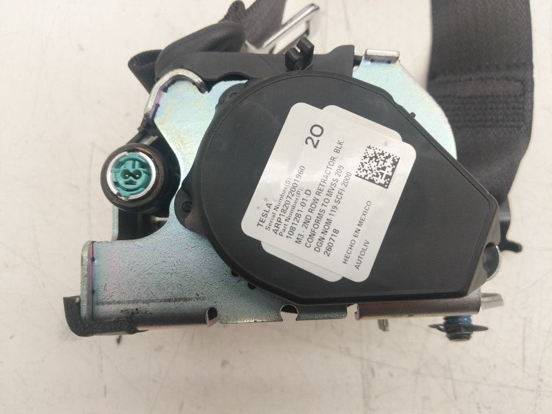 1081281 01 D ⭕ 2017-2023 Tesla Model 3 Rear Right 2nd Row Seat Belt Retractor RH 1081281-01-D