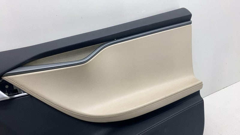 ⭕ 2016-2020 Model S Front Right Interior Door Panel Trim Card Cover 10