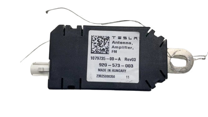 ⭕ 17-23 Tesla Model 3 Infotainment Radio FM Antenna Amplifier AMP 1079