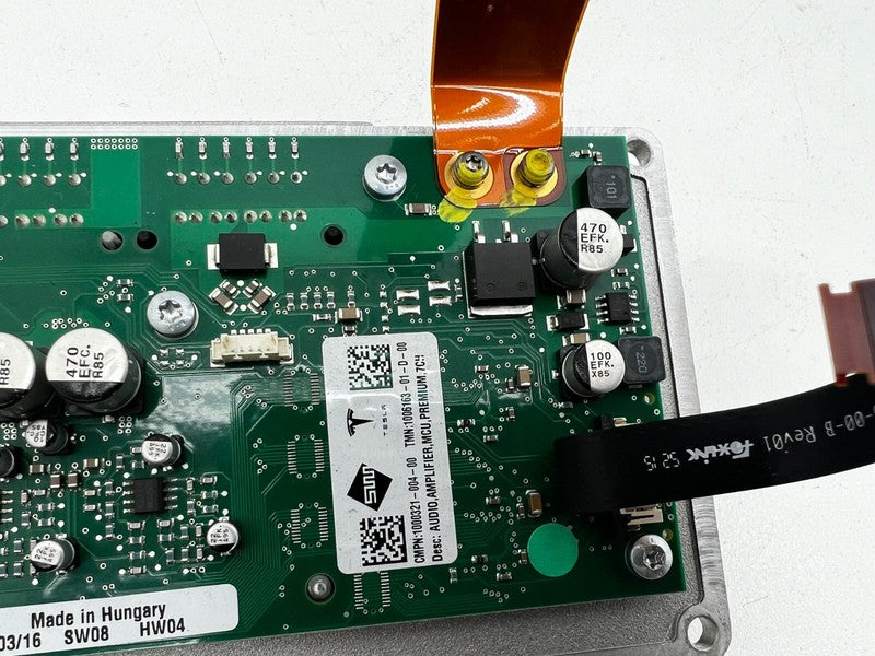 ⭕ 12-20 Tesla Model S MS Premium MCU Audio Amplifier Board Assembly 10