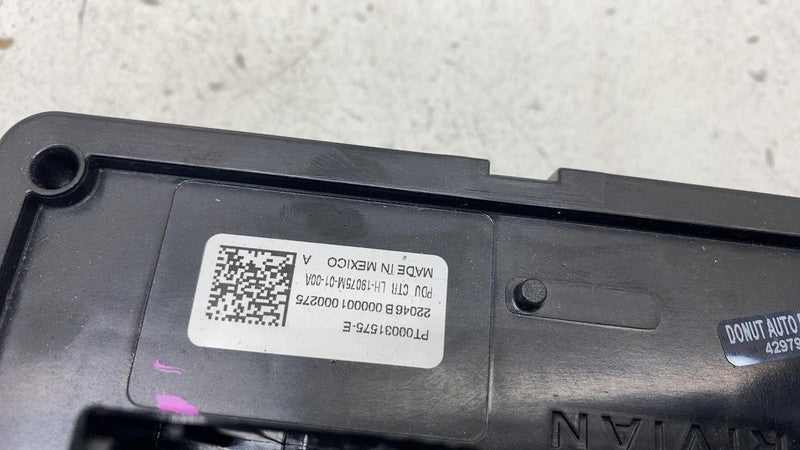 PT00031575E 2022-2024 Rivian R1T R1S Left Dash Fusebox Power Relay Control Module ECM Assy