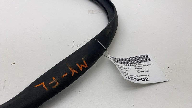 2020-2023 Tesla Model Y MY Front Driver Left Door Body Weatherstrip Rubber Seal