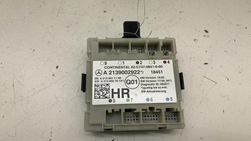 A 205 900 65 37 ⭕ 2016-2020 Mercedes W205 C300 C350e C63 Rear Right Side Door Module A2059006537