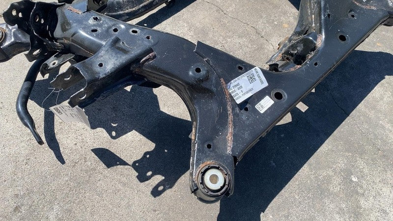 118848500A ⭕ 2017-2025 Tesla Model 3 M3 Rear Subframe Cradle Crossmember w/ Stabilizer Bar