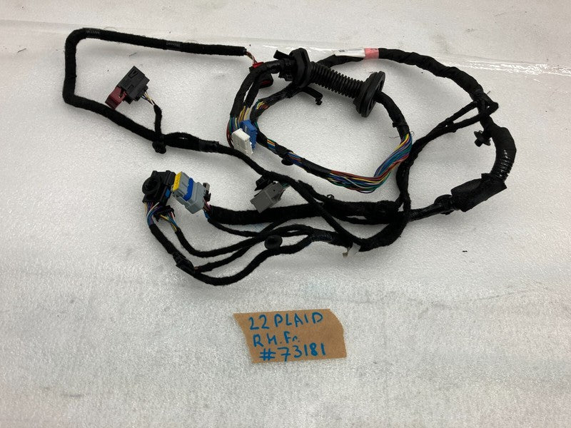 ⭕ 2021-2025 Model S Front Right Door Wiring Harness Cable Wire Loom 24