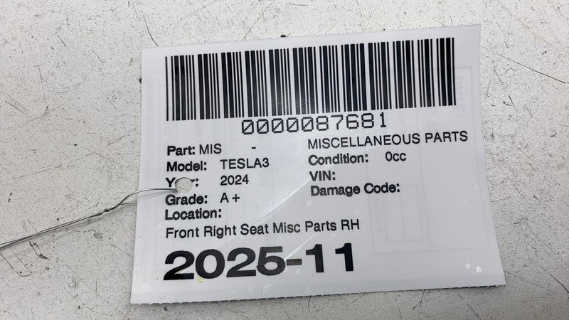⭕ 2024-2025 Model 3 Front 1st Row Seat Left or Right Back Blower 16999