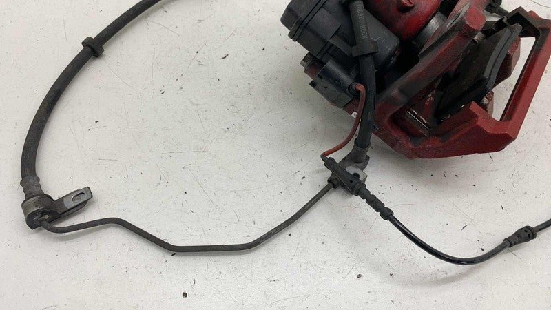 ⭕ 14-17 Range Rover Sport Rear Passenger Caliper Red w/ Brake Hose Line Right RH