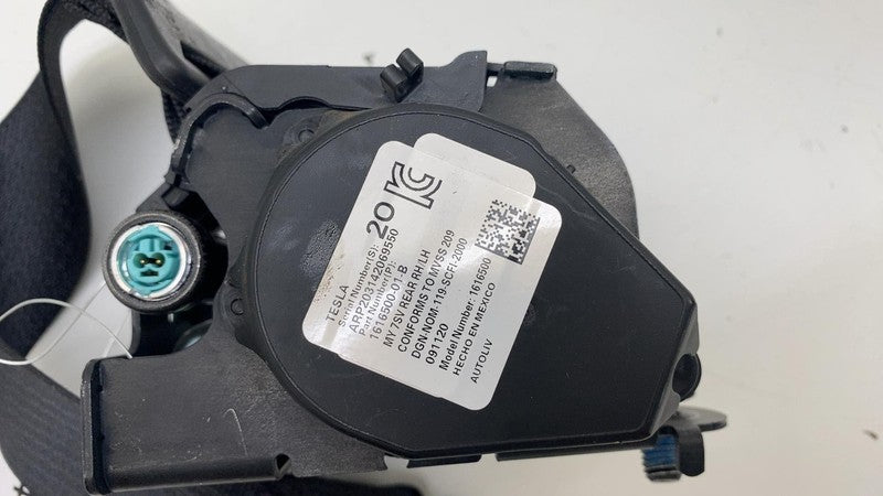 ⭕ 20-22 Model Y MY Rear Left or Right 2nd Row Seat Belt & Retractor 16