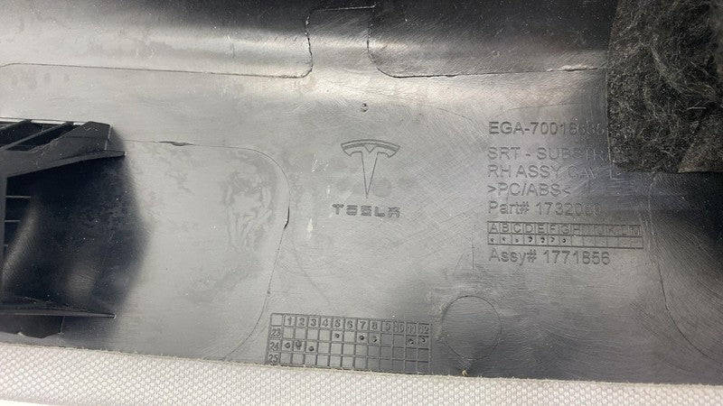 ⭕ 2024 2025 Model 3 Passenger Side Upper Rail Trim Cover Right RH 1771