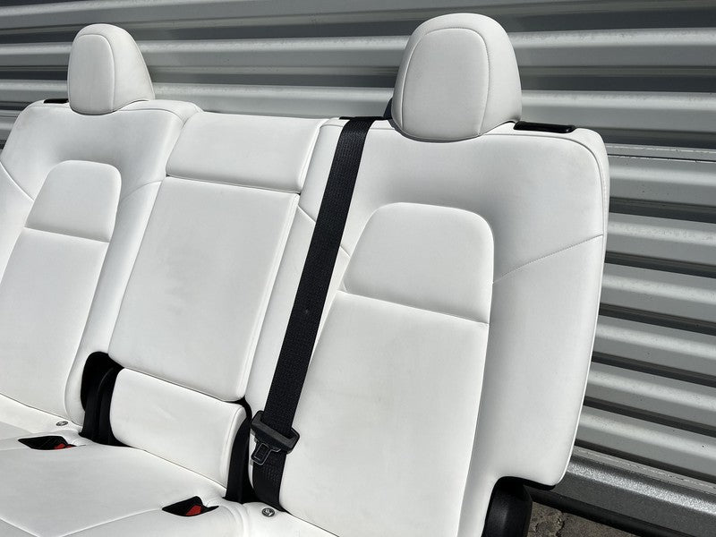 ⭕ 2020-2022 Tesla Model Y Complete Front & Rear Interior Seat Cushion Assy White