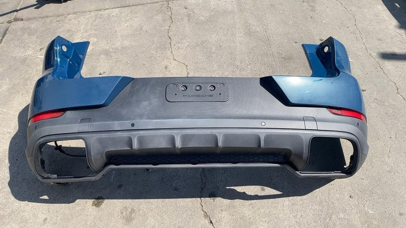⭕ 2024-2025 Porsche Cayenne Coupe Rear Bumper Cover & Valance Blue Assembly