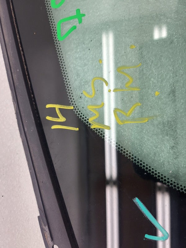 E6 43R-008010 ⭕ 2012-2020 Tesla Model S Rear Passenger Side Quarter Fixed Glass Right Assembly