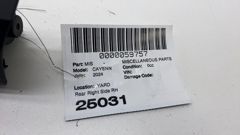 9Y3 861 334 ⭕19-25 Porsche Cayenne Rear Right Door Glass Sunshade Sun Roller Blind 9Y3861334