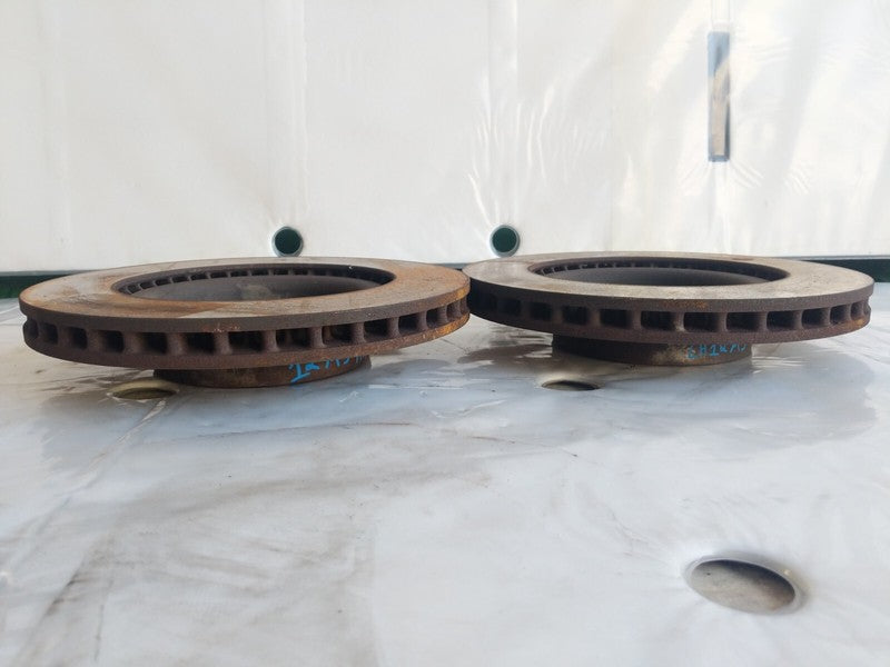 ⭕ 2012 2013 2014 2015 Tesla Model S Front PAIR Left & Right Brake Disc