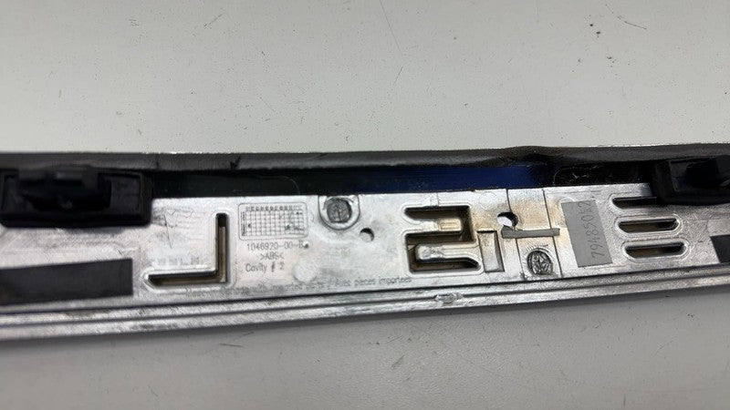 103536900D ⭕16-20 Model X Rear Trunk Lid Liftgate Applique Chrome Trim Molding 1035369-00-D