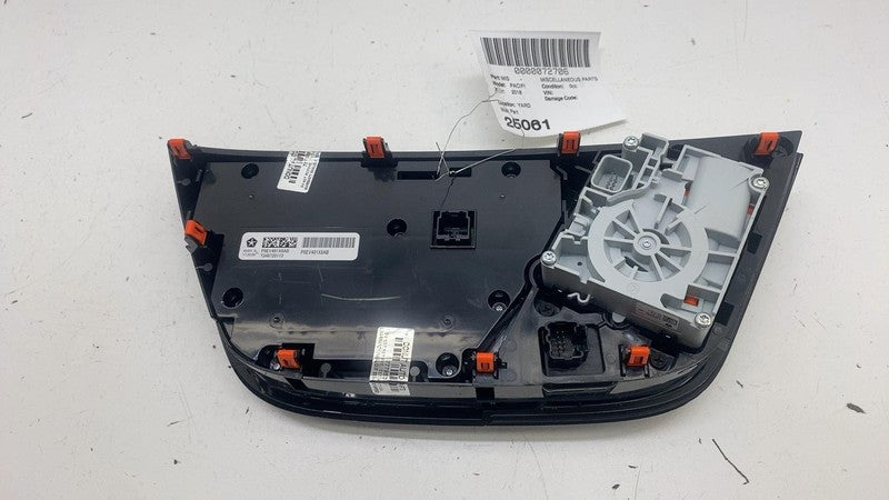 6EV491X8AB ⭕ 2018-2020 Chrysler Pacifica A/C Temperature Climate Control Panel 6EV491X8AB
