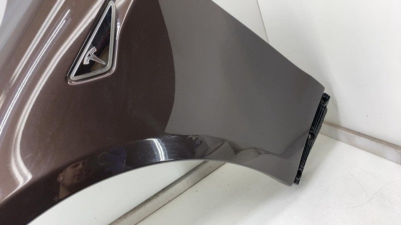 2012-2020 Tesla Model S Front Driver Side Fender Shell Panel Left LH Brown PMAB