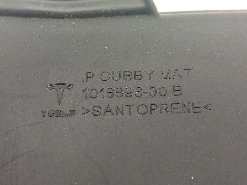 ⭕ 12-15 Tesla Model S Front Dash Instrument Panel Upper Cubby Mat 1018