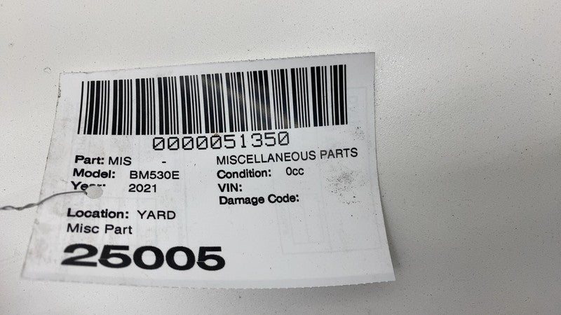 2021 BMW 530e G30 Denso Engine Starter Motor 12V 8687064-03 Assembly O