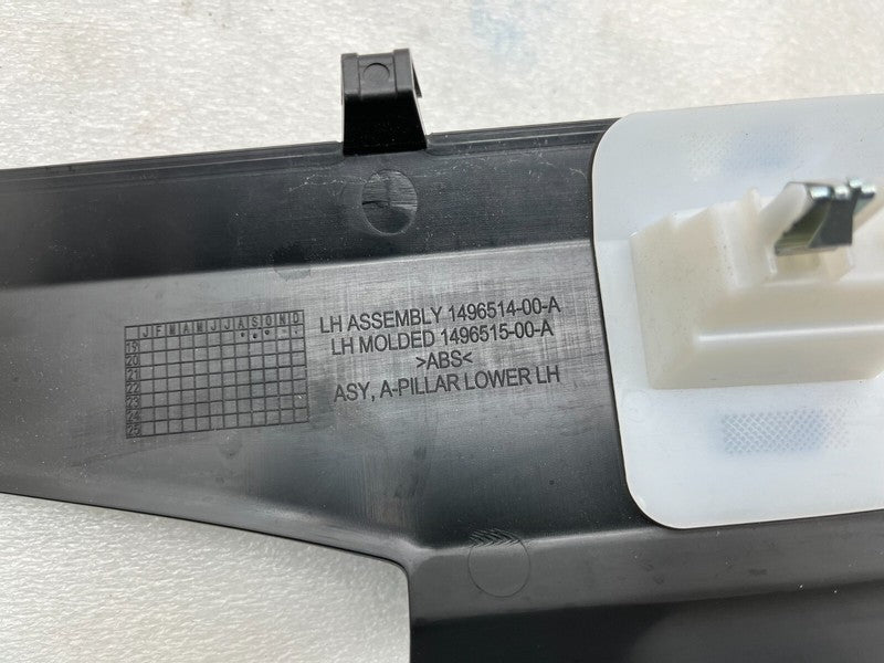 ⭕ 2016-2020 Tesla Model X MX Lower Left A-Pillar Cover Trim LH OEM 149