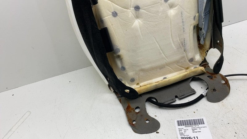 ⭕ 17-23 Model 3 Front Passenger Side Seat Upper Cushion Right White 14