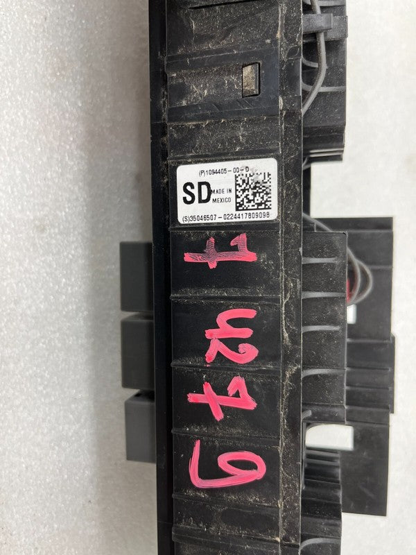 109440500D ⭕ 16-20 Model S MS Front Efuse Frunk Fuse Relay Junction Box Module 1094405-00-D