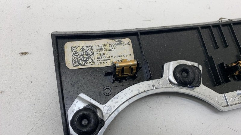 ⭕ 17-23 Tesla Model 3 Y Center Console Cup Holder Bezel Trim Cover 108