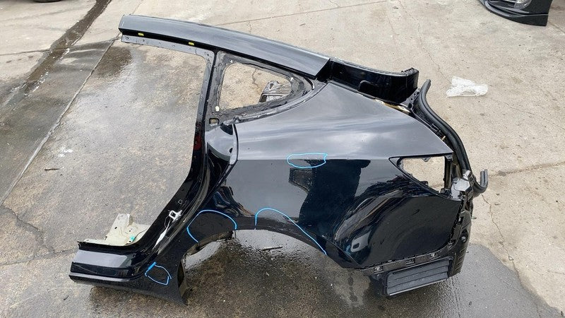 ⭕ 2017-2020 Tesla Model 3 Rear Left Quarter Panel Structural Frame Cut LH Black